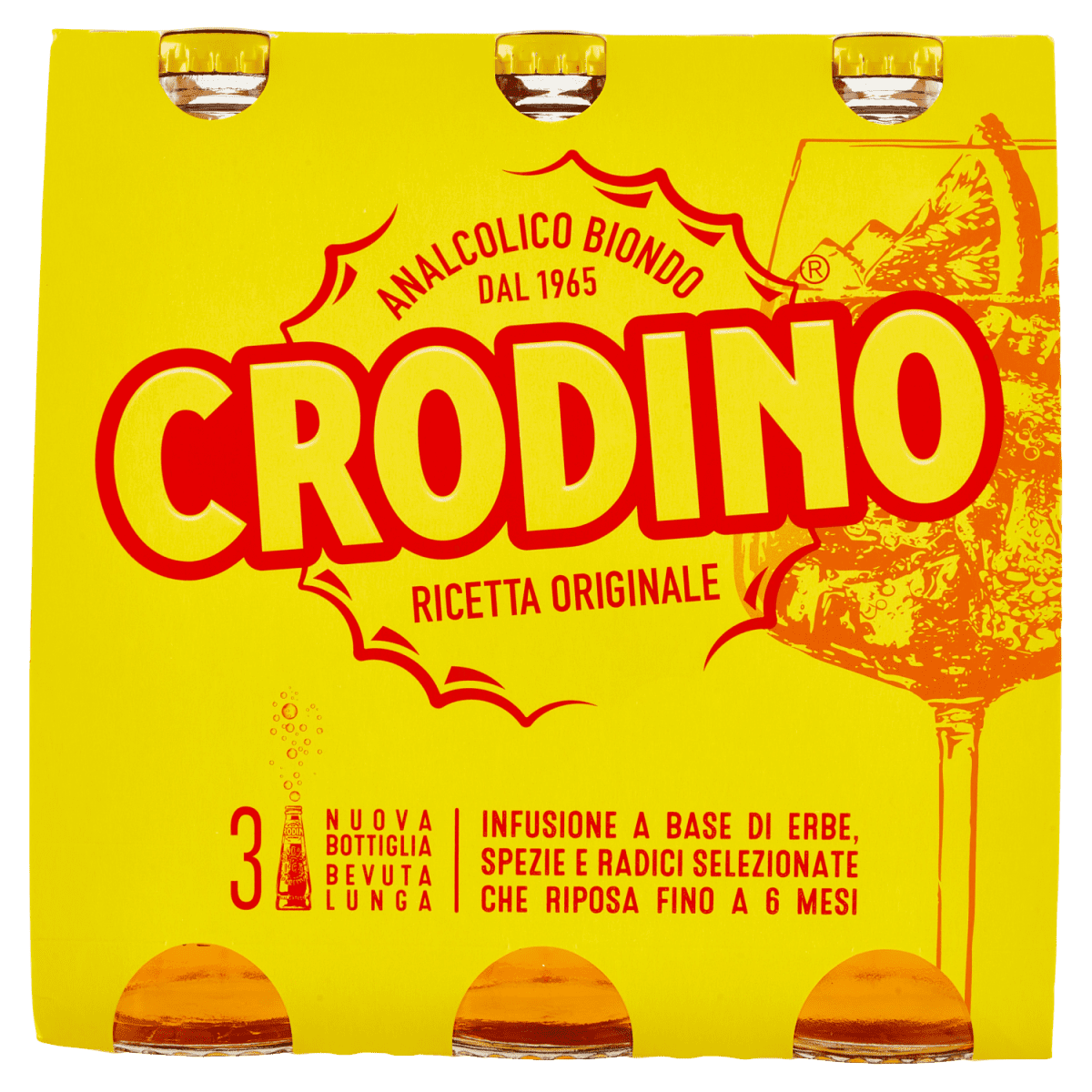 Crodino Biondo 3x17,5 cl