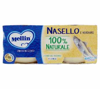 Mellin Omogeneizzato Nasello 2×80 gr
