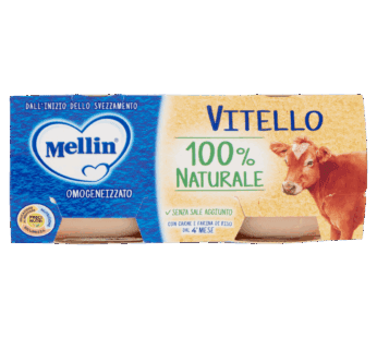 Mellin Omogeneizzato Vitello 2×80 gr