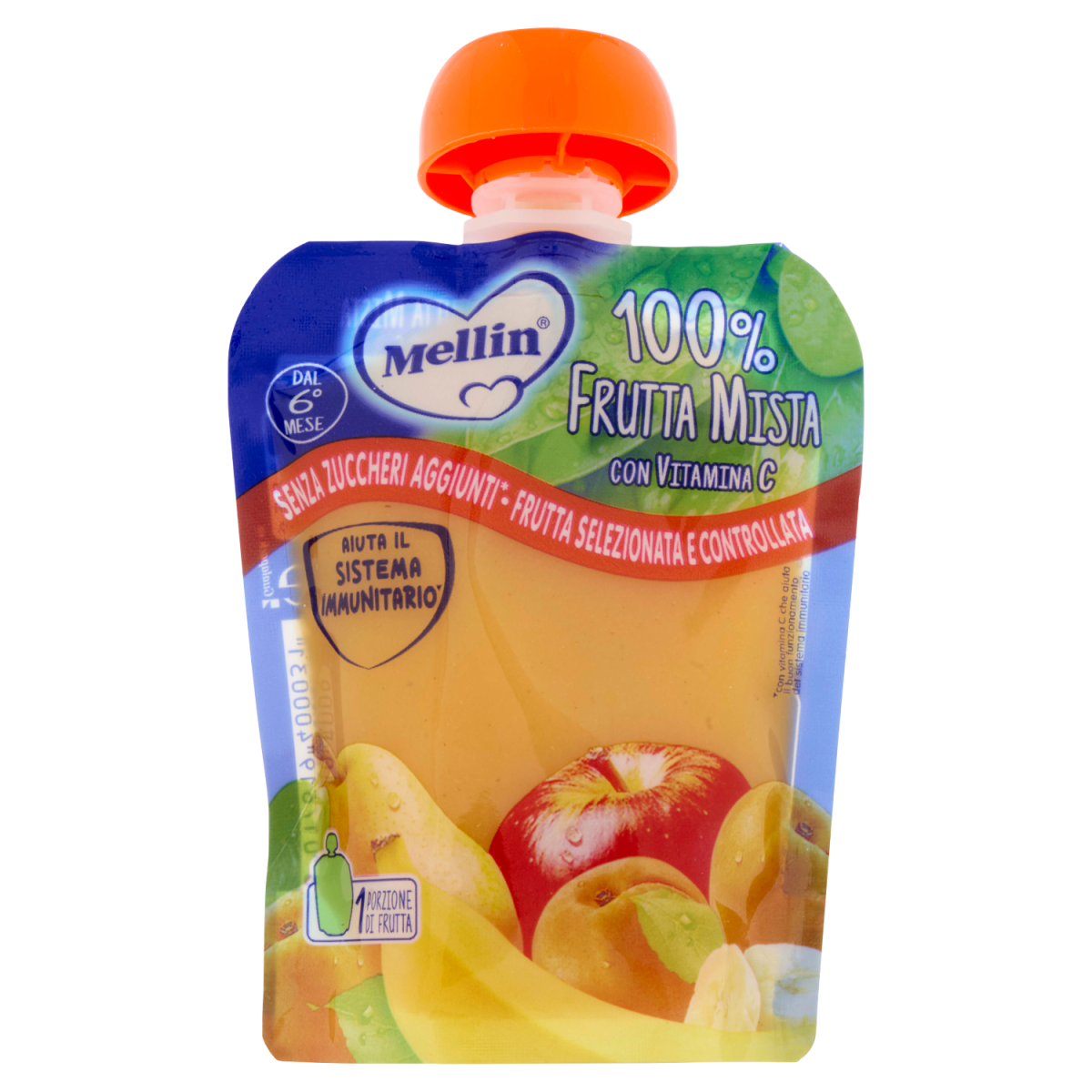 Mellin Pouch Frutta Mista 90 gr