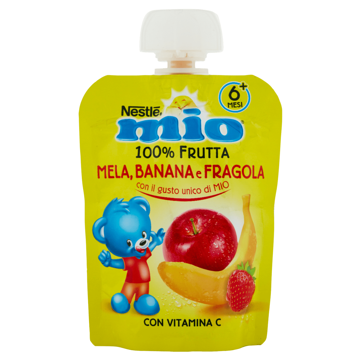 Mio 100% Mela, Banana e Fragola 90 gr