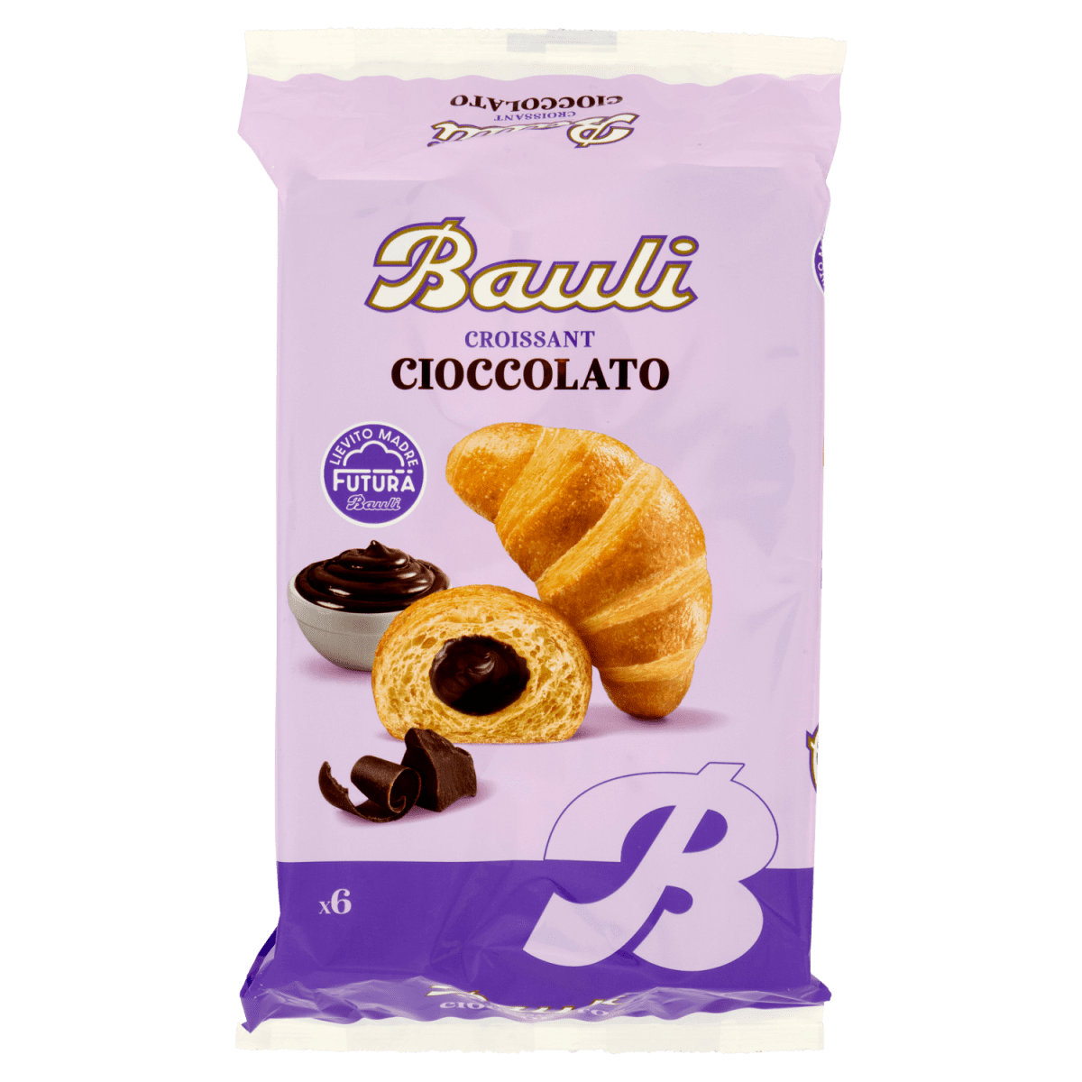 Bauli Croissant Cioccolato 6 stuks 300 gr