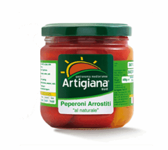 Artigiana Sud Peperoni Arrostiti 400 gr