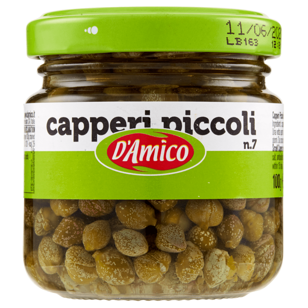 D'Amico Capperi in Aceto 100 gr