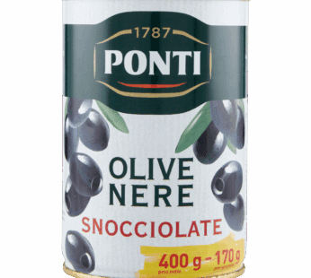 Ponti Olive Nere Snocciolate 400 gr