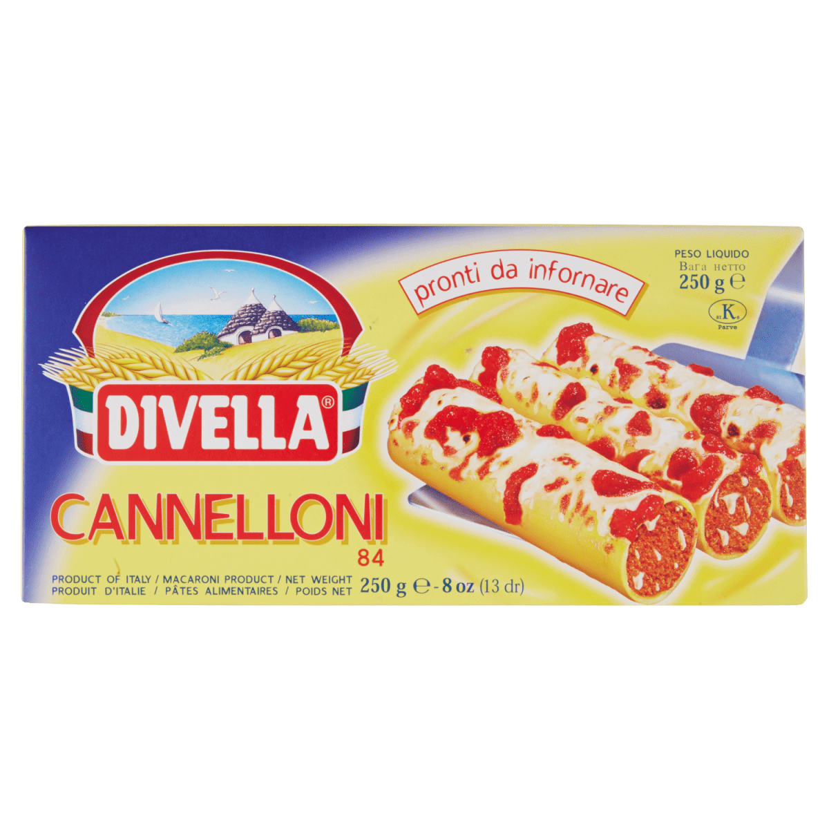 Divella Cannelloni di Semola 250 gr