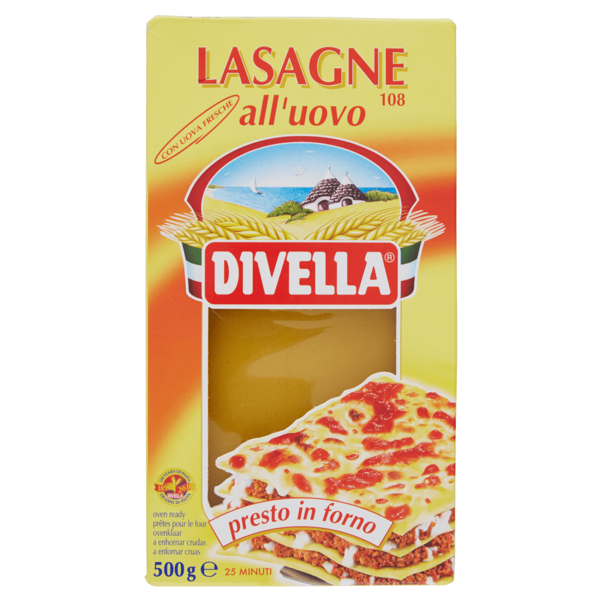 Divella Lasagne all'Uovo 500 gr