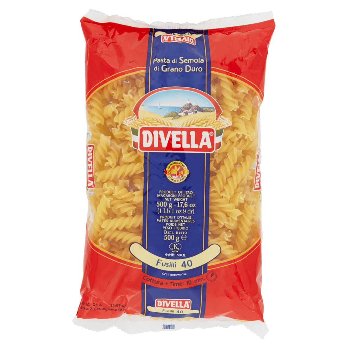 Divella Fusilli N.40 500 gr