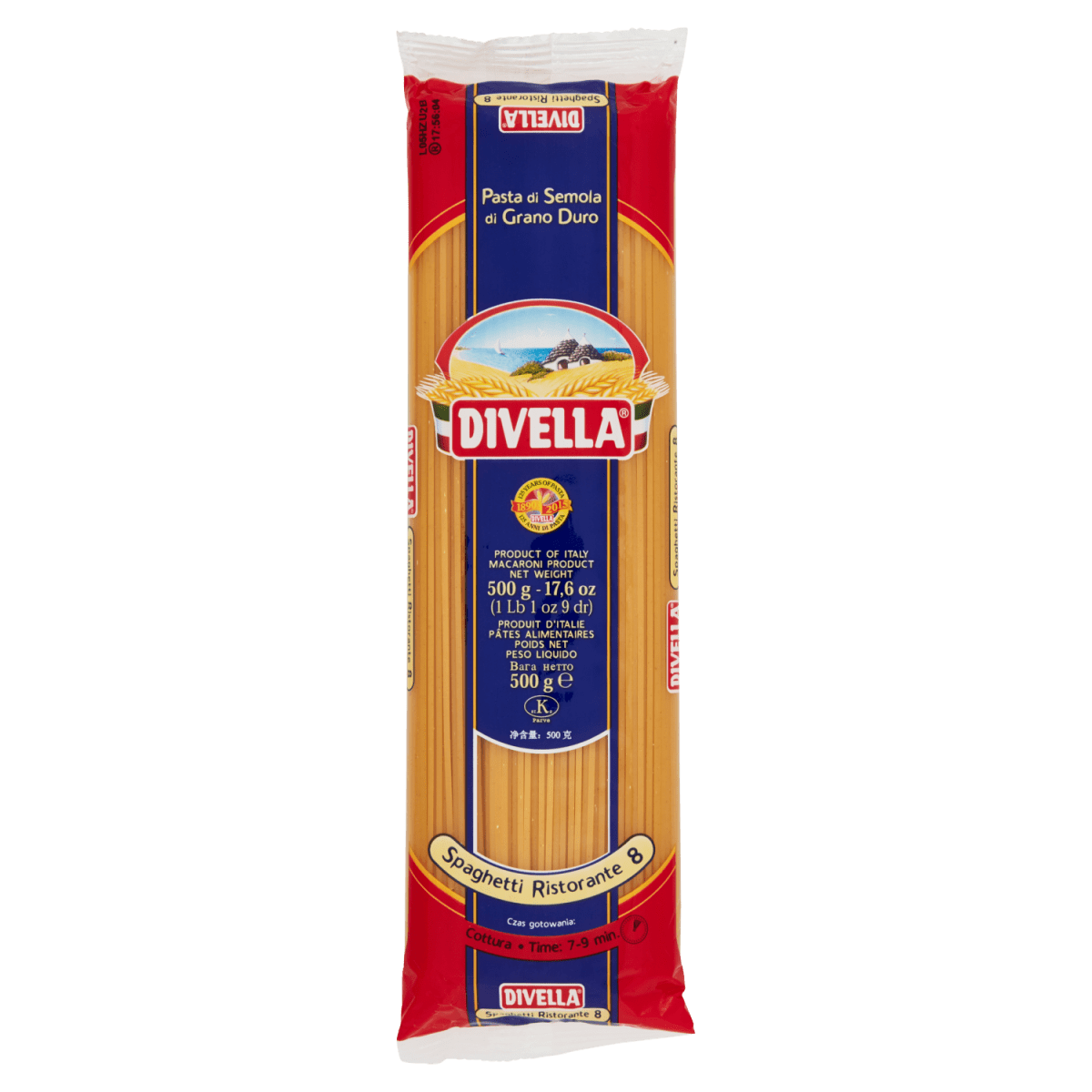 Divella Spaghetti Ristorante N.8 500 gr