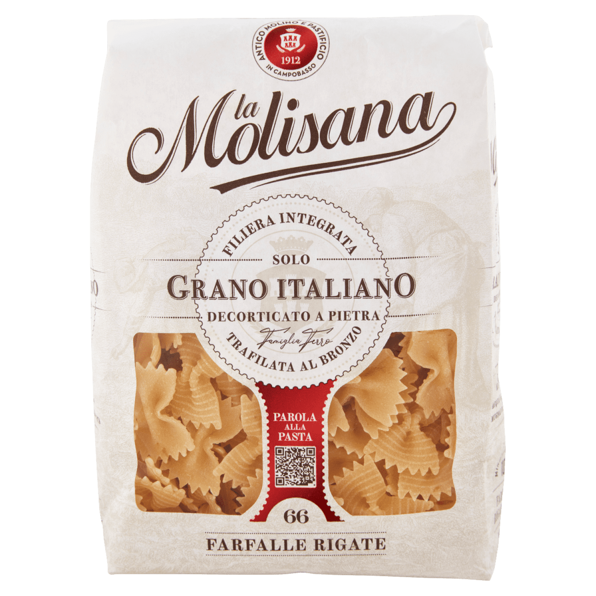 La Molisana Farfalle Rigate N.66 500 gr