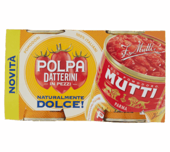 Mutti Polpa di Datterini 2×300 gr