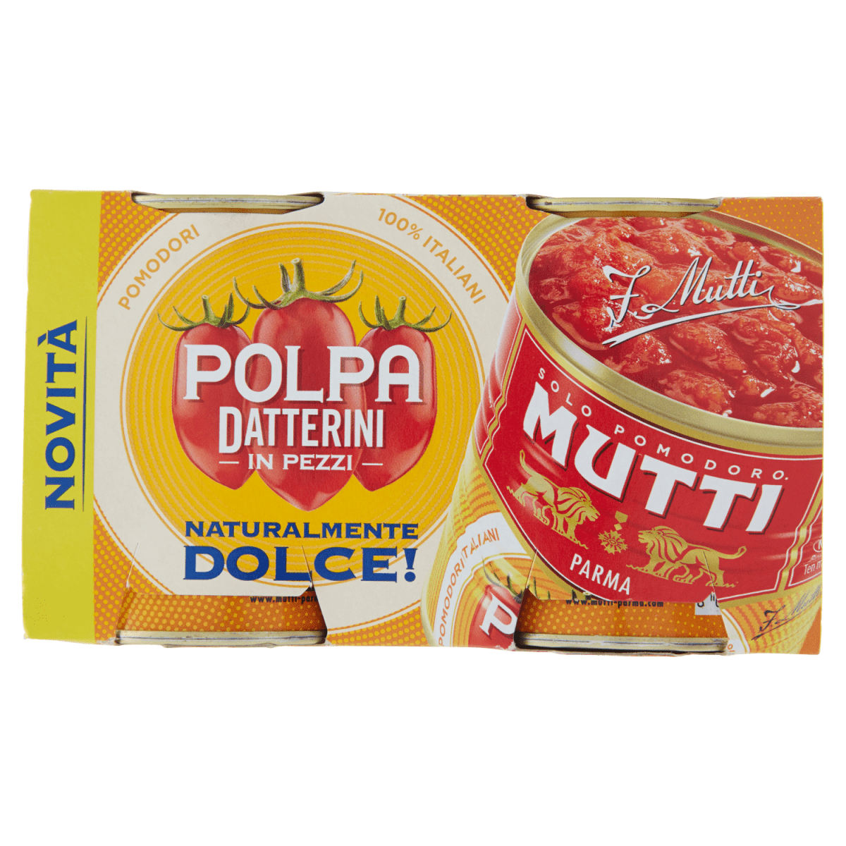 Mutti Polpa di Datterini 2x300 gr