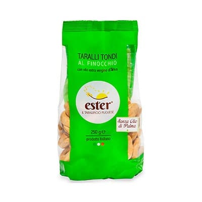 Ester Taralli al Finocchietto 250 gr