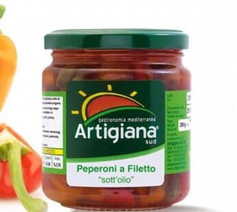 Artigiana Sud Peperoni a Filetti 280 gr