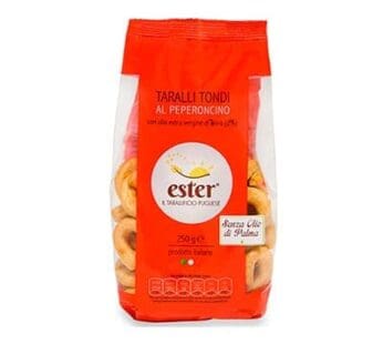 Ester Taralli al Peperoncino 250 gr