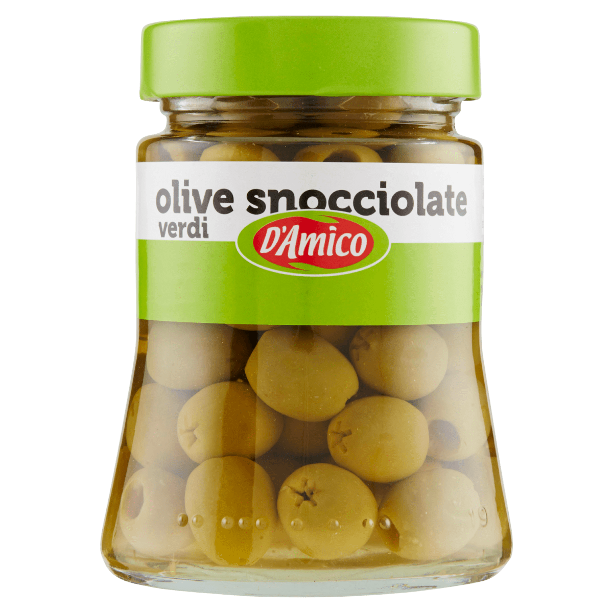 D'Amico Olive Verdi Snocciolate 290 gr