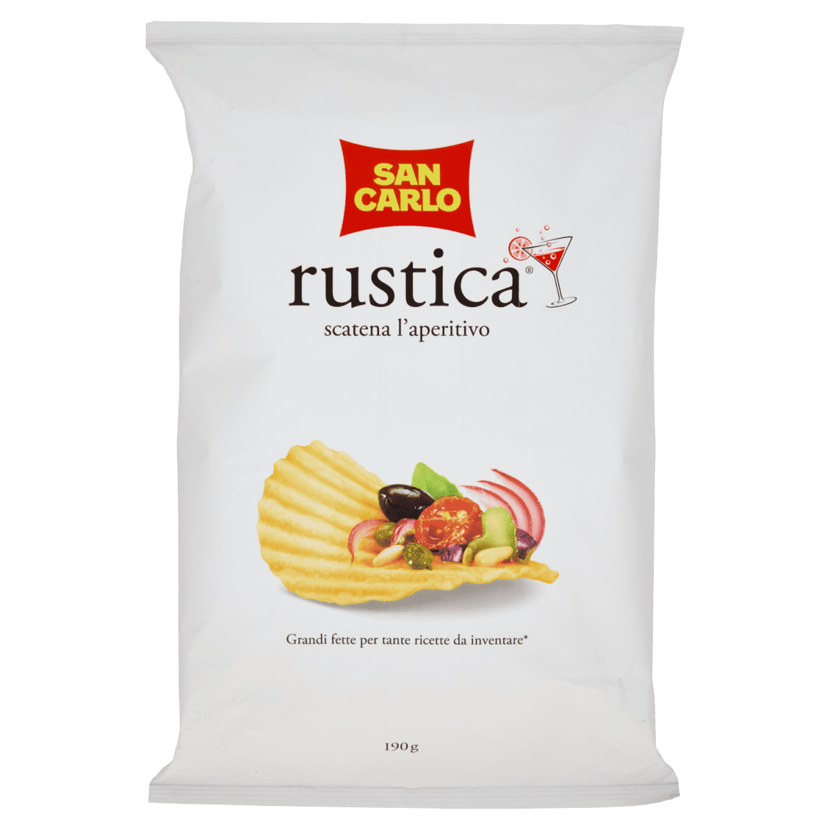 San Carlo Patatine Rustiche 190 gr
