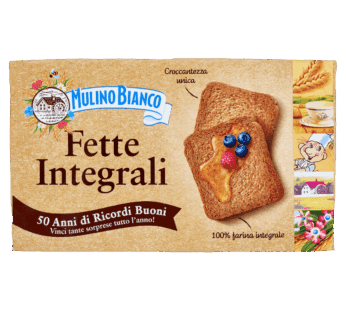 Mulino Bianco Fette Biscottate Integrali 72 stuks 630 gr