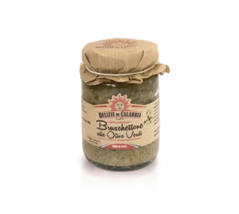 Delizie Calabria Bruschetta Olive Verdi 90 gr