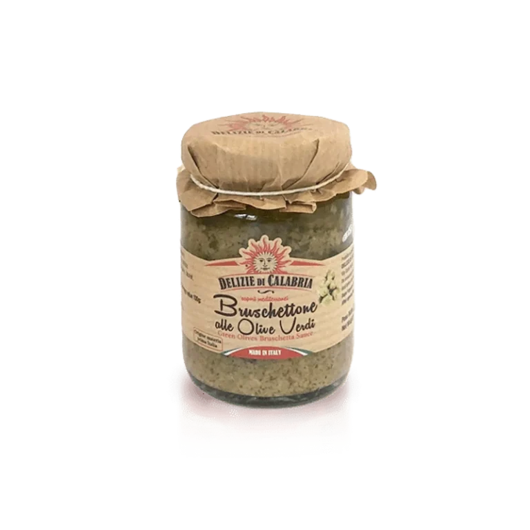 Delizie Calabria Bruschetta Olive Verdi 90 gr