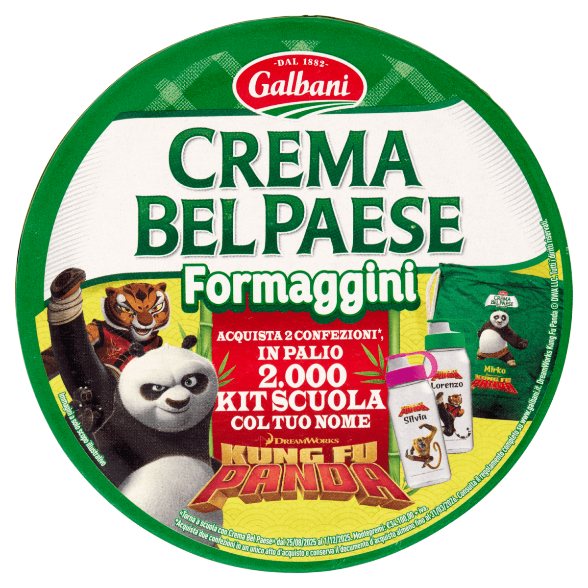 Galbani Bel Paese Formaggini 8 stuks 175 gr