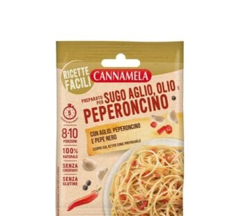 Cannamela Preparato Sugo Aglio, Olio e Peperoncino