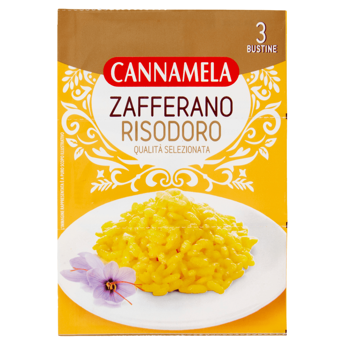 Cannamela Zafferano 3 Bustine
