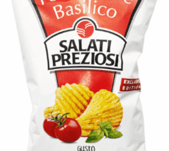 Salati Preziosi Patatine Pomodoro e Basilico 110 gr