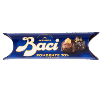 Baci tubo fondente 70% 37 gr