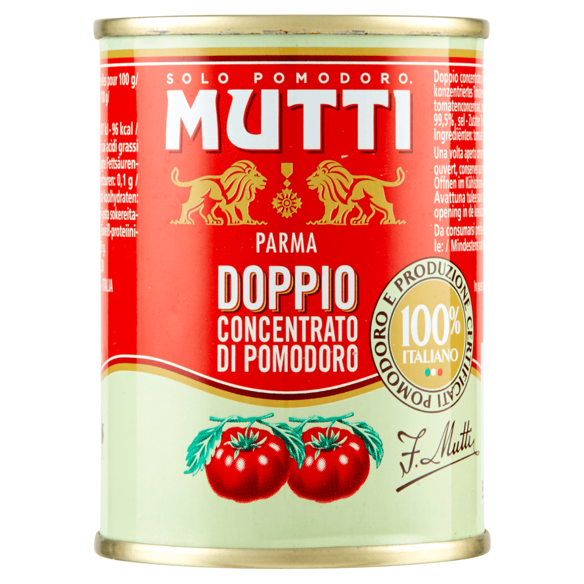 Mutti doppio concentrato 140 gr