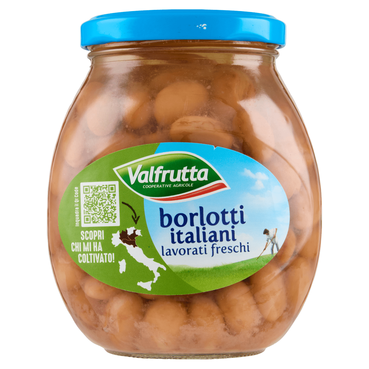 Valfrutta Fagioli Borlotti 360 gr